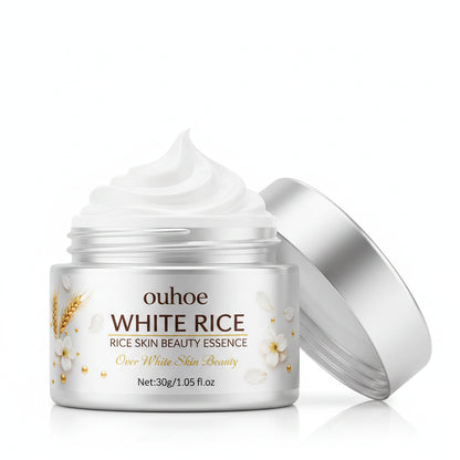 White Rice Whitening Face Cream – Anti-Aging, Dark Spot Remover & Brightening Moisturizer 30g