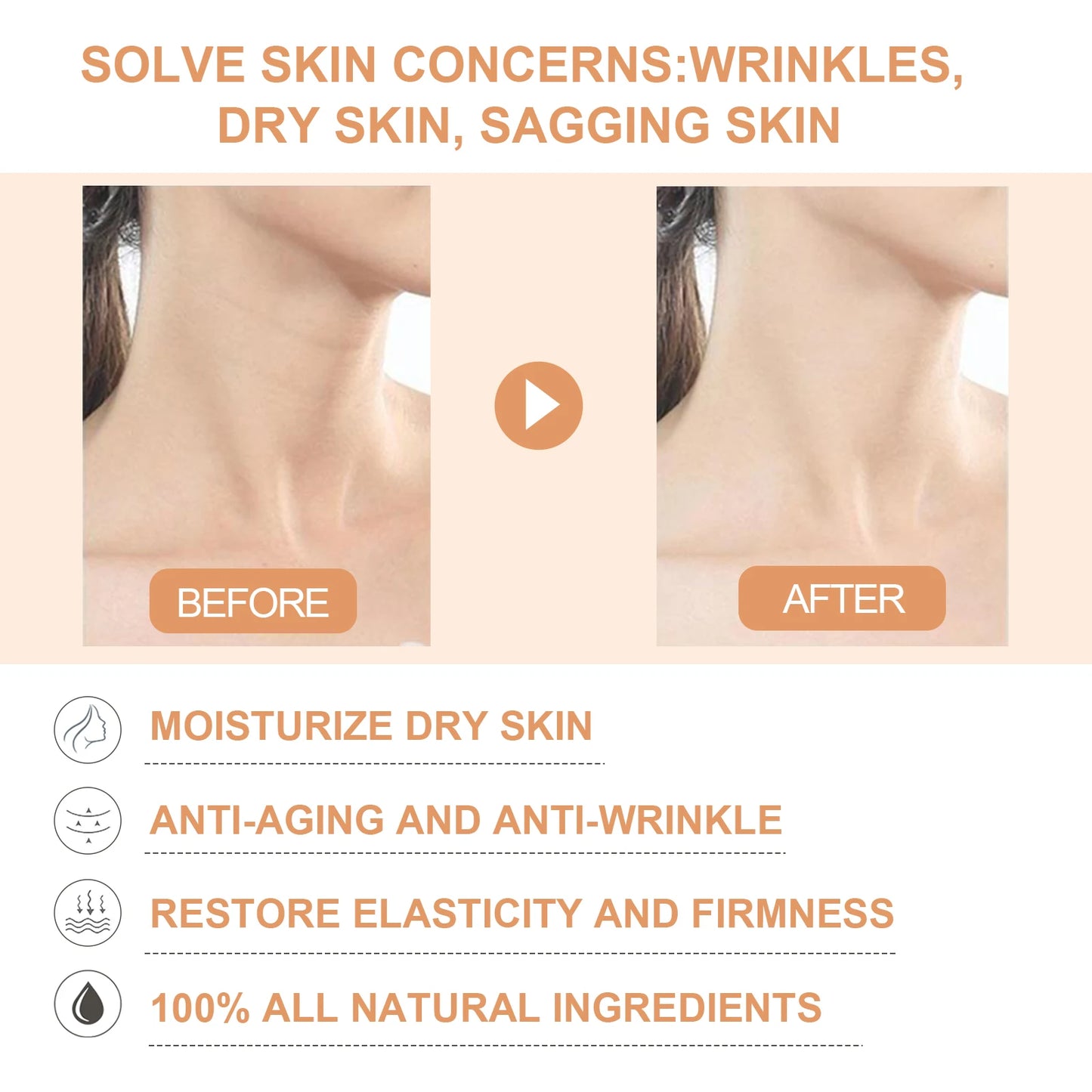 OUHOE Anti-Wrinkle Moisturizer Stick – Hydrating Skin Balm for Face & Neck