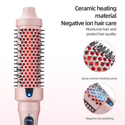 Infrared Heated Curling Brush