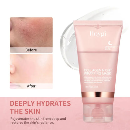 Collagen Overnight Wrapping Peel Off Facial Mask Set Korean