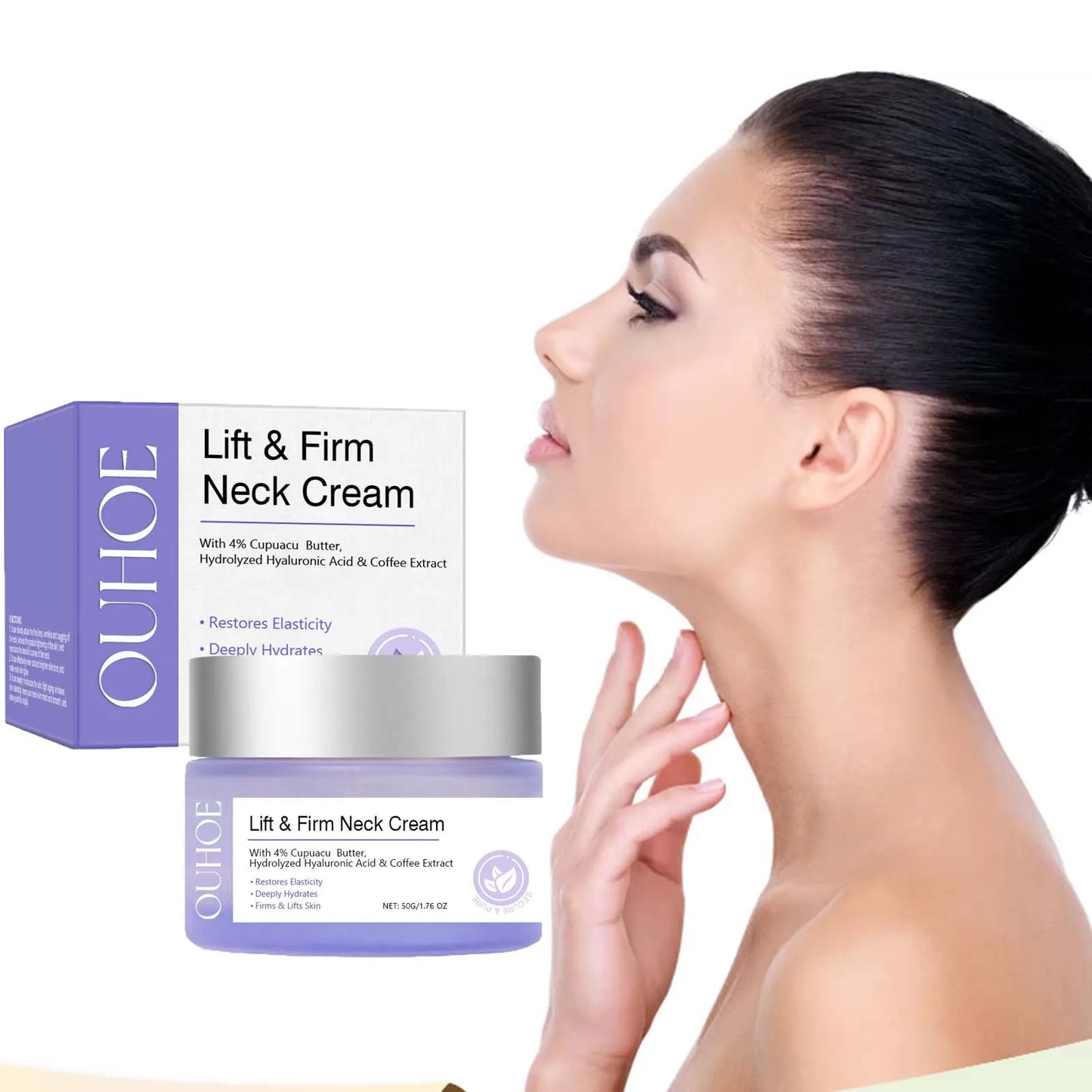 Tighten & Lift Neck Cream – Firming, Anti-Aging & Deep Moisturizing