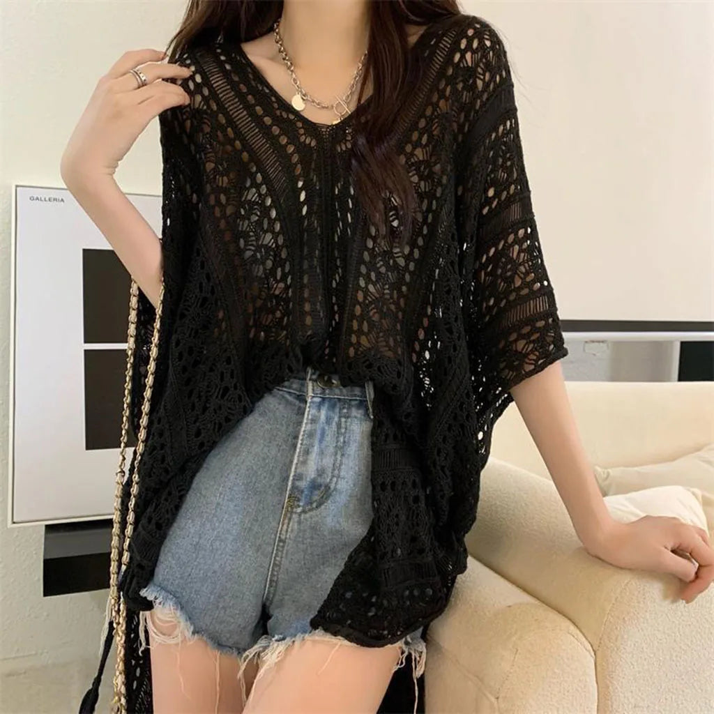 Swimwear Crochet Lace Beach Cover Up Bikini Swimsuits