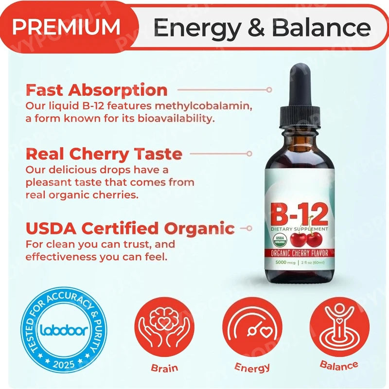 Vitamin B12 Drops 5000mcg