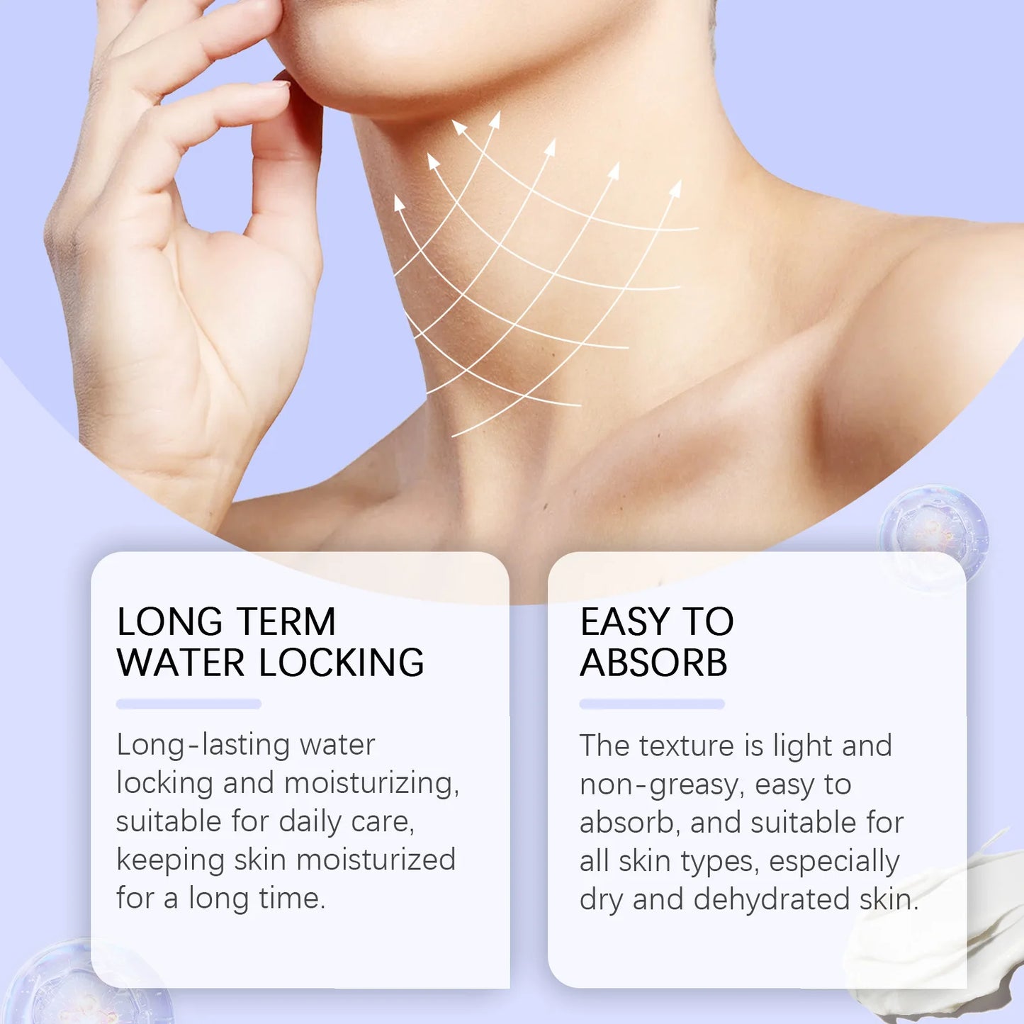 Tighten & Lift Neck Cream – Firming, Anti-Aging & Deep Moisturizing