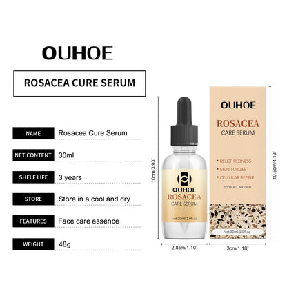 OUHOE Rosacea & Redness Relief Face Serum – Soothing & Repairing