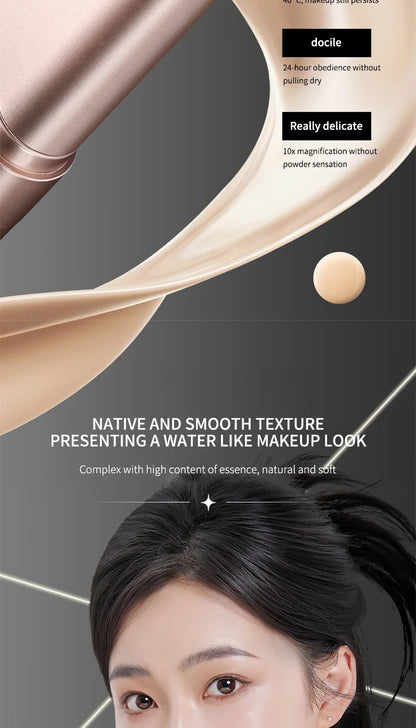 Light and Moist Hydrating Foundation, Natural-Looking, Moisturizing