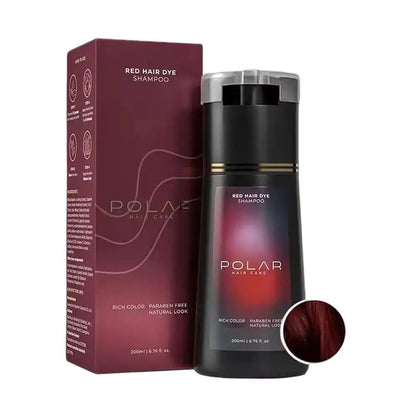 POLAR Hair Dye Shampoo 200ml – Semi-Permanent Color for Men & Women