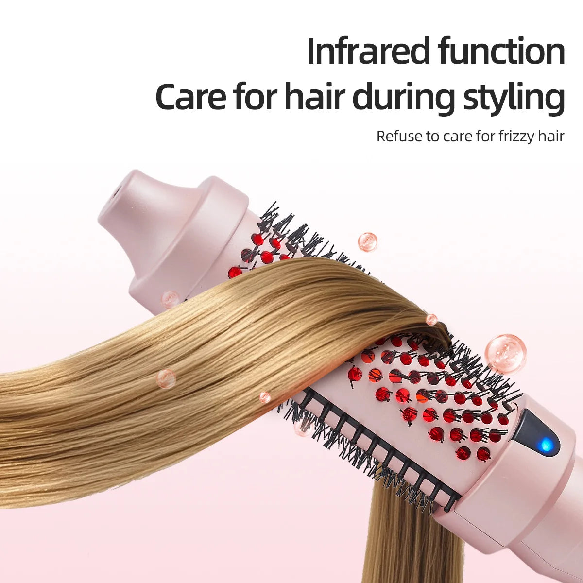 Infrared Heated Curling Brush