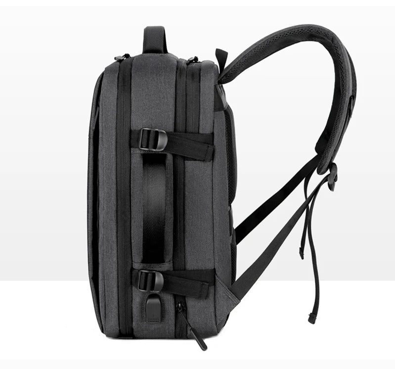 Large Capacity Backpack USB Charging Male Laptop Bagpack Waterproof