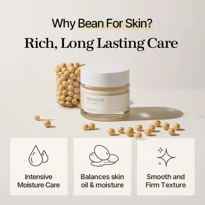 Mixsoon Bean Essence & Cream Duo Set – Hidratación Profunda, Piel de Vidrio | K-Beauty 50ml+50ml