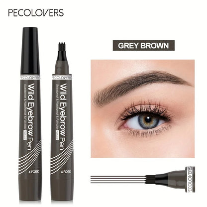 Eyebrow Pen Waterproof 4 Split Tip