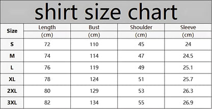 Men's Shirt - 3D Printed Design Breathable Lightweight