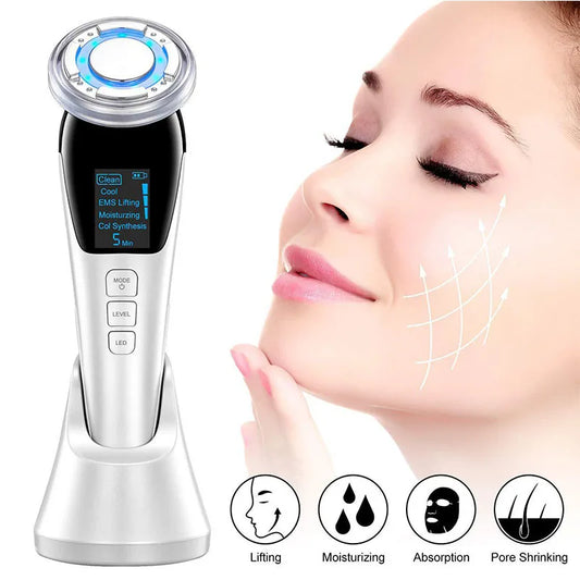 Facial Massager Microcurrent Face Massage Vibration Skin