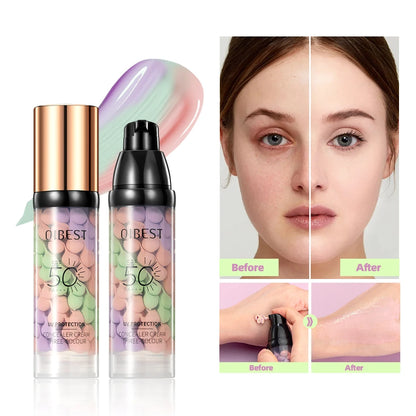Qibest Three Color Press Release Cream Concealer