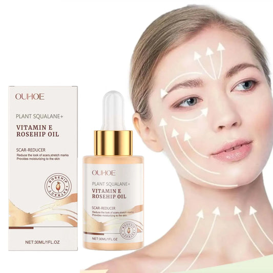 Squalane & Rosehip Face Oil – Firming, Anti-Wrinkle & Deep Moisturizing