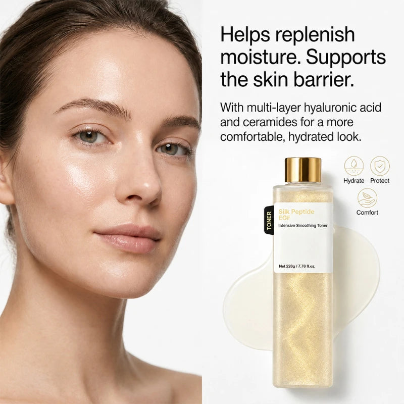 Silk Peptide EGF Smoothing Toner