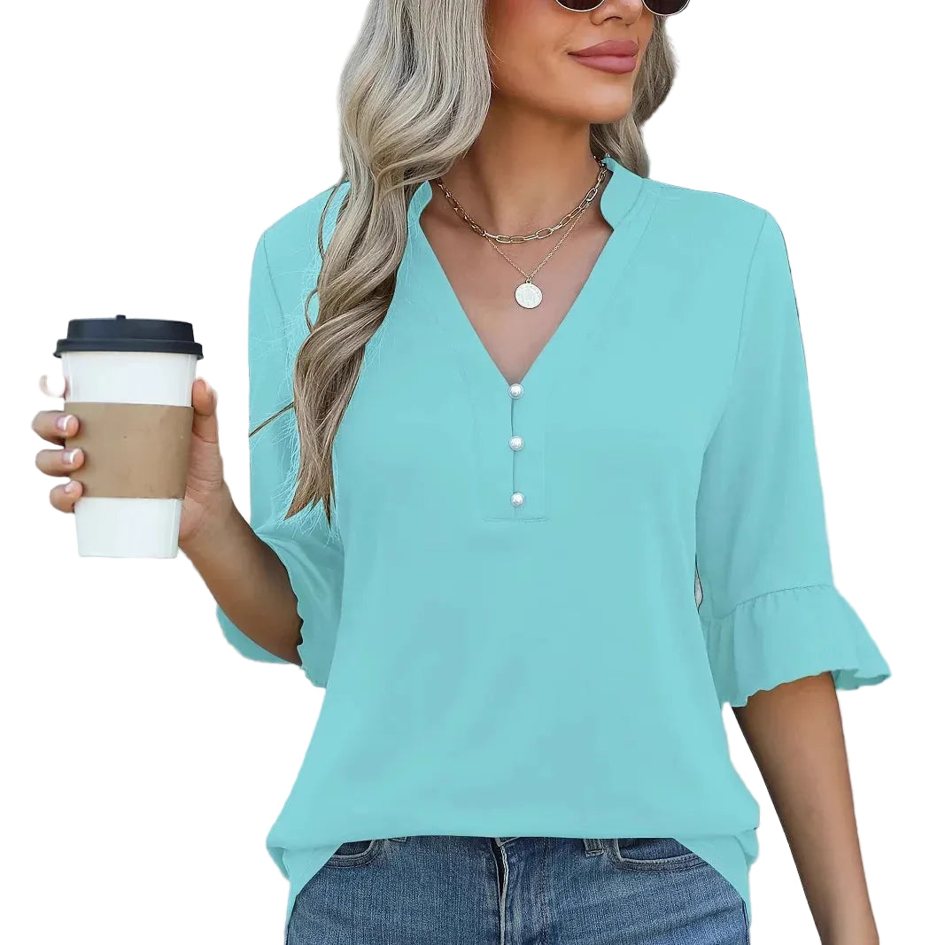 Women Blouses Autumn Fashion Elegant
