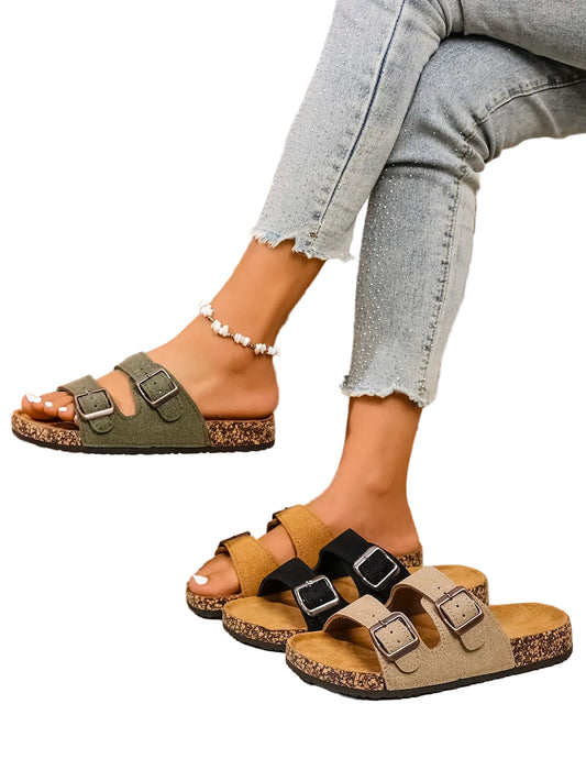 Women's Teen Mules New Spring and Summer Vintage Casual