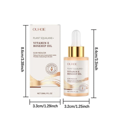 Squalane & Rosehip Face Oil – Firming, Anti-Wrinkle & Deep Moisturizing
