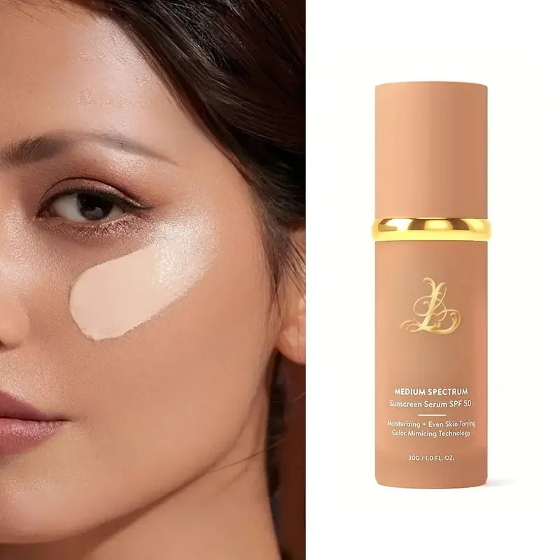 Four-in-one color-changing liquid foundation,with SPF50