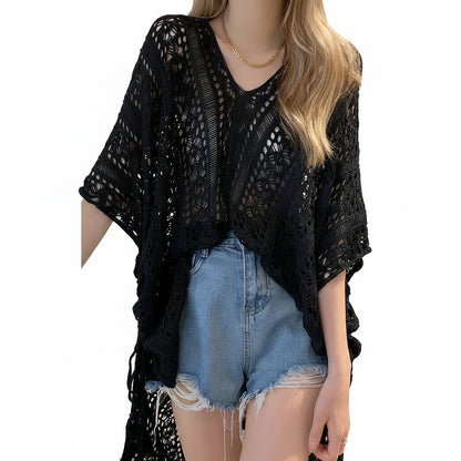 Swimwear Crochet Lace Beach Cover Up Bikini Swimsuits