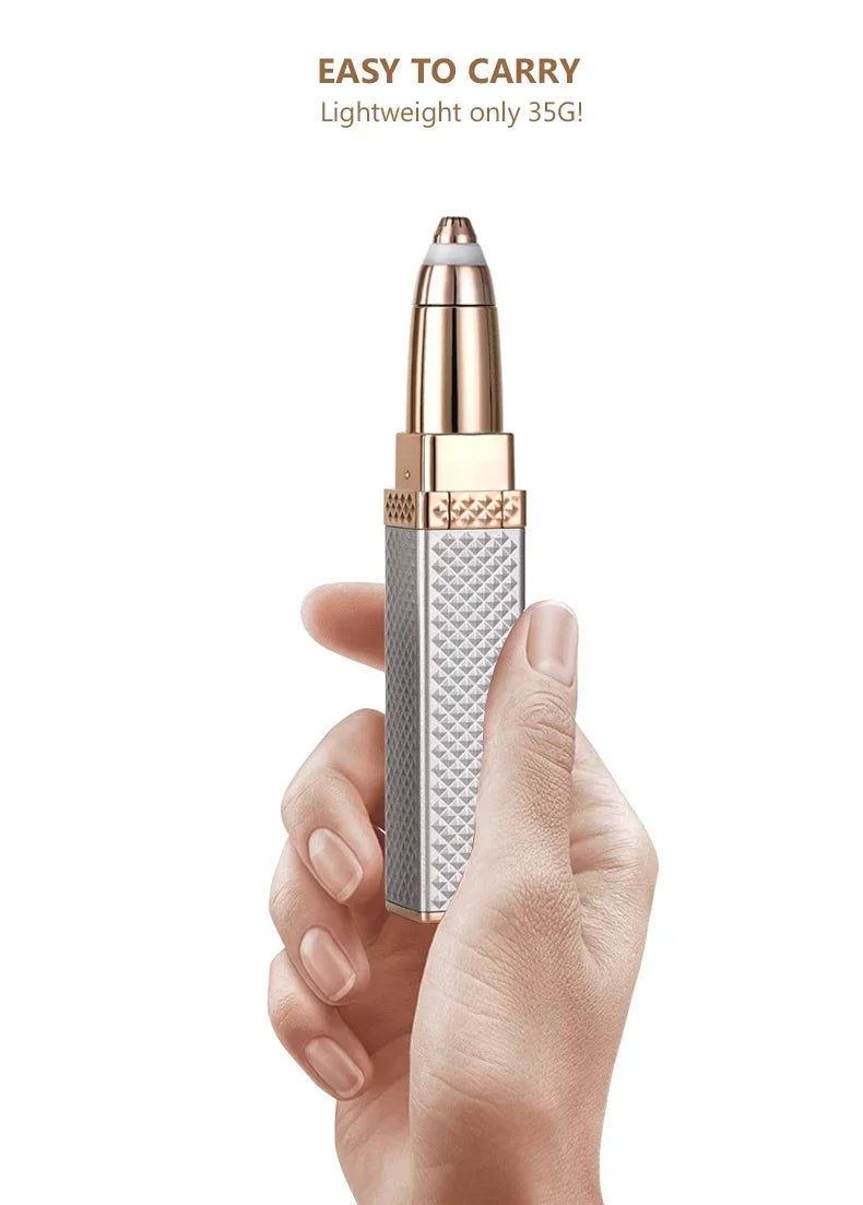 2 in 1 Women's Electric Epilator USB Charging Portable Hair Remover