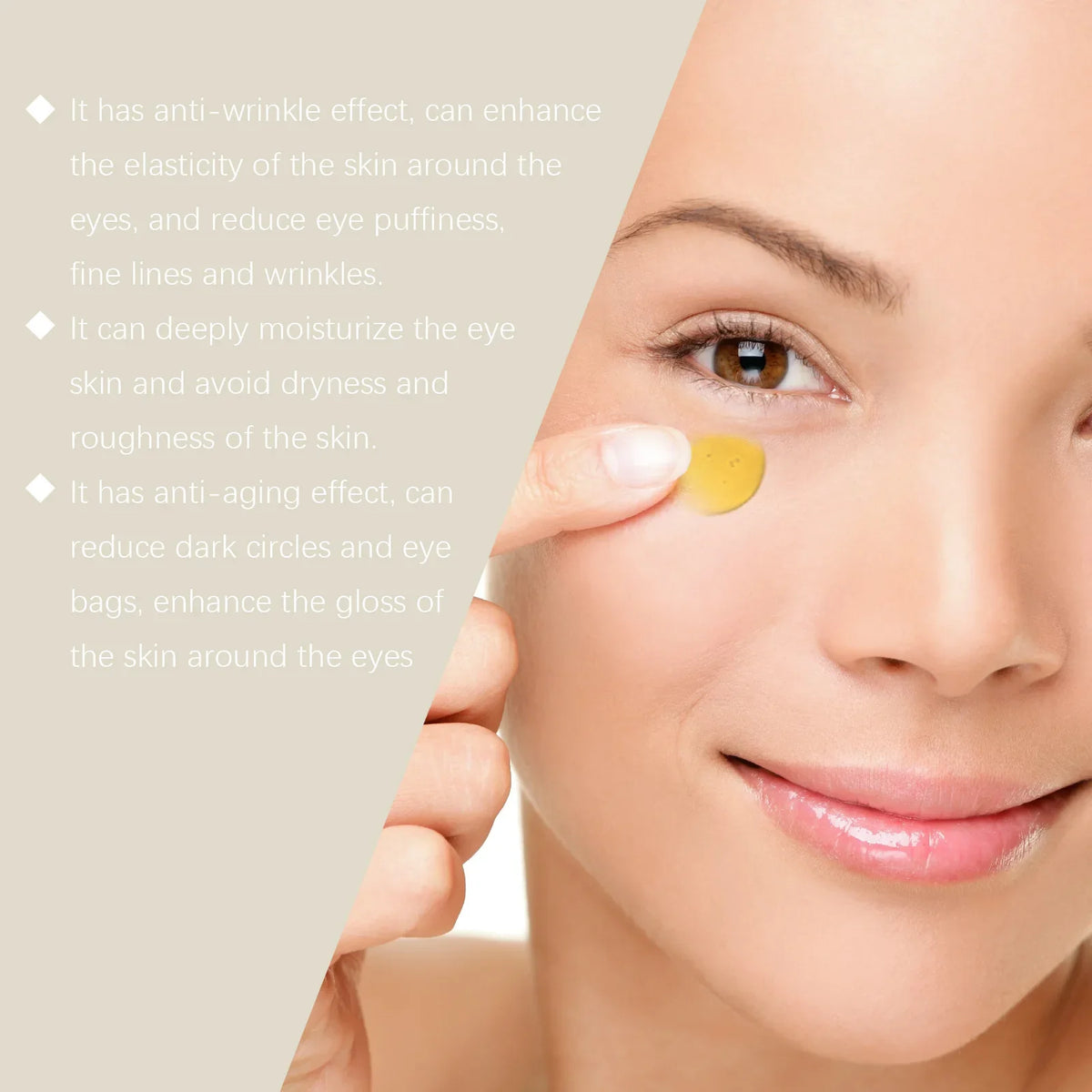 Firming Eye Roll-On with Essential Oil – Dark Circles, Wrinkles & Puffiness