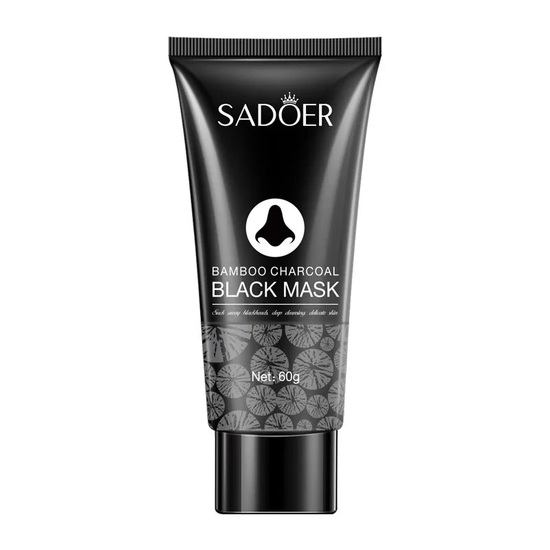 Blackhead Remover Mask Bamboo Charcoal Shrink Pores Acne Black