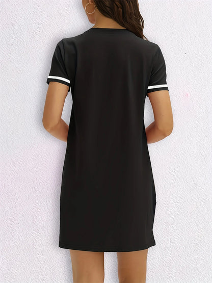 V-Neck Casual Summer Dress