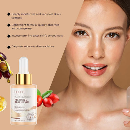 Squalane & Rosehip Face Oil – Firming, Anti-Wrinkle & Deep Moisturizing