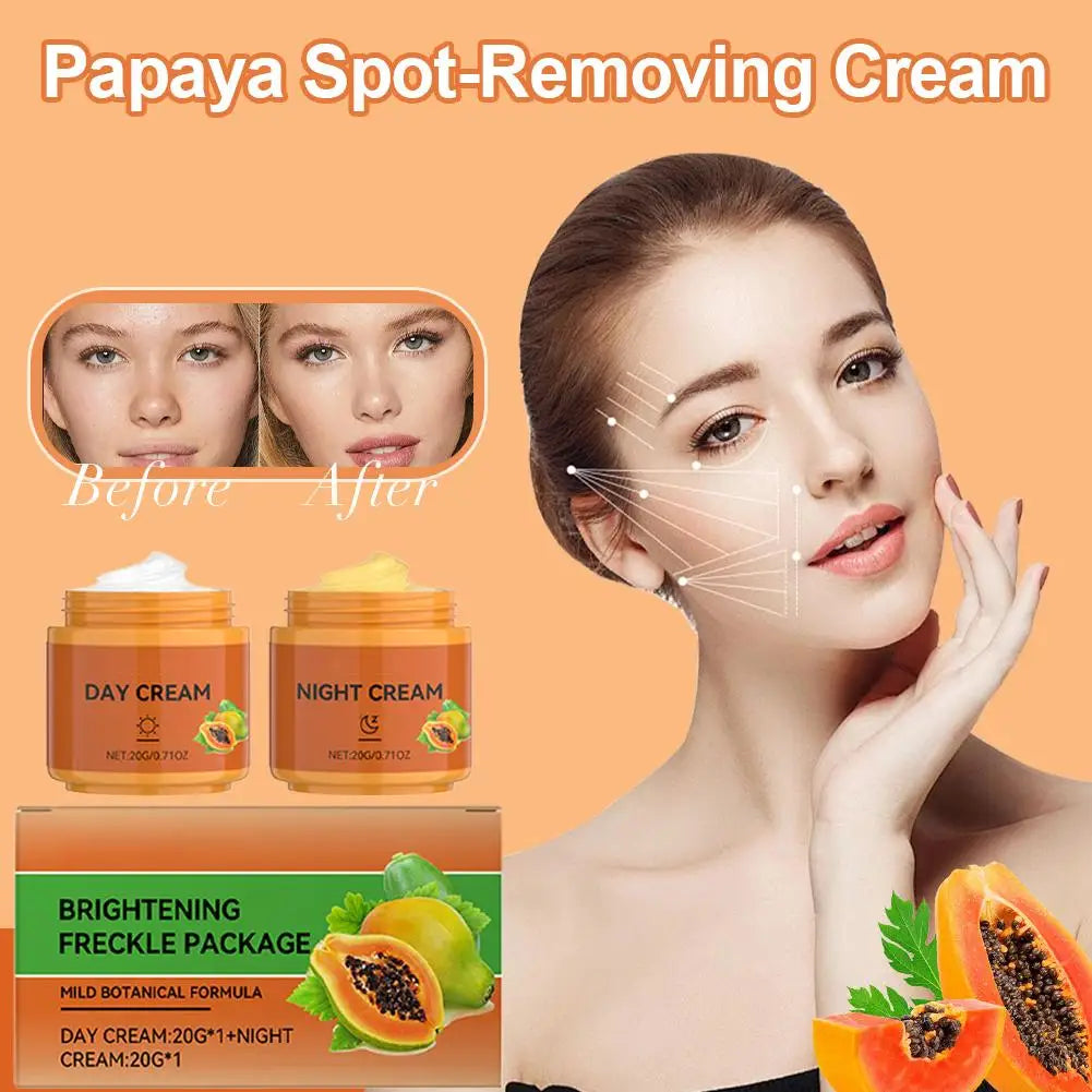 Papaya Whitening Cream Remove Freckle Lighten Dark Pigmentation