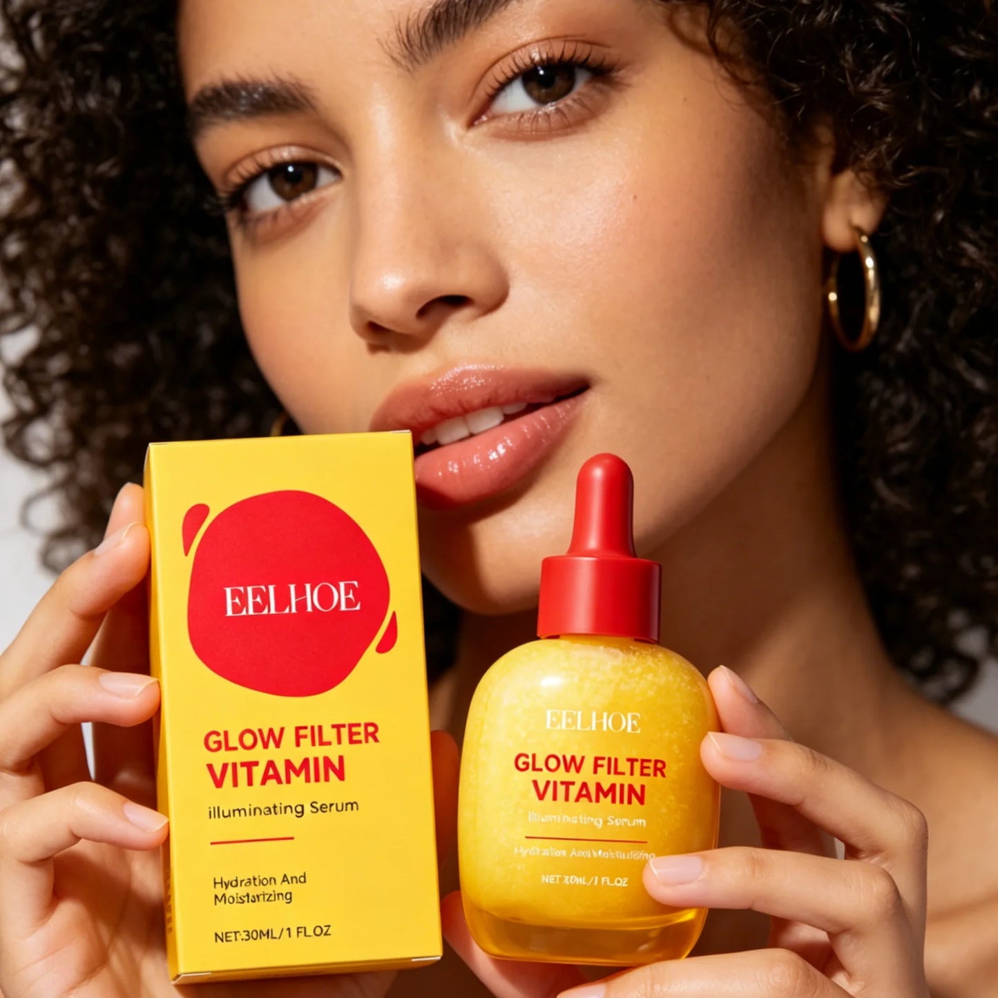 EELHOE Glow Filter Vitamin Illuminating Serum Evens Skin Tone