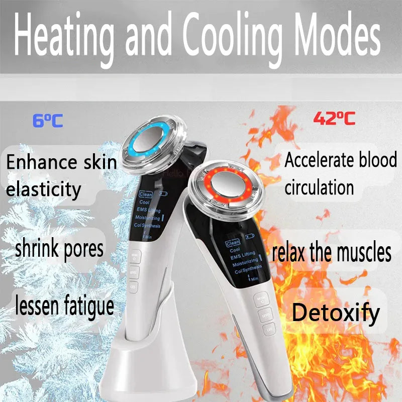 Facial Massager Microcurrent Face Massage Vibration Skin