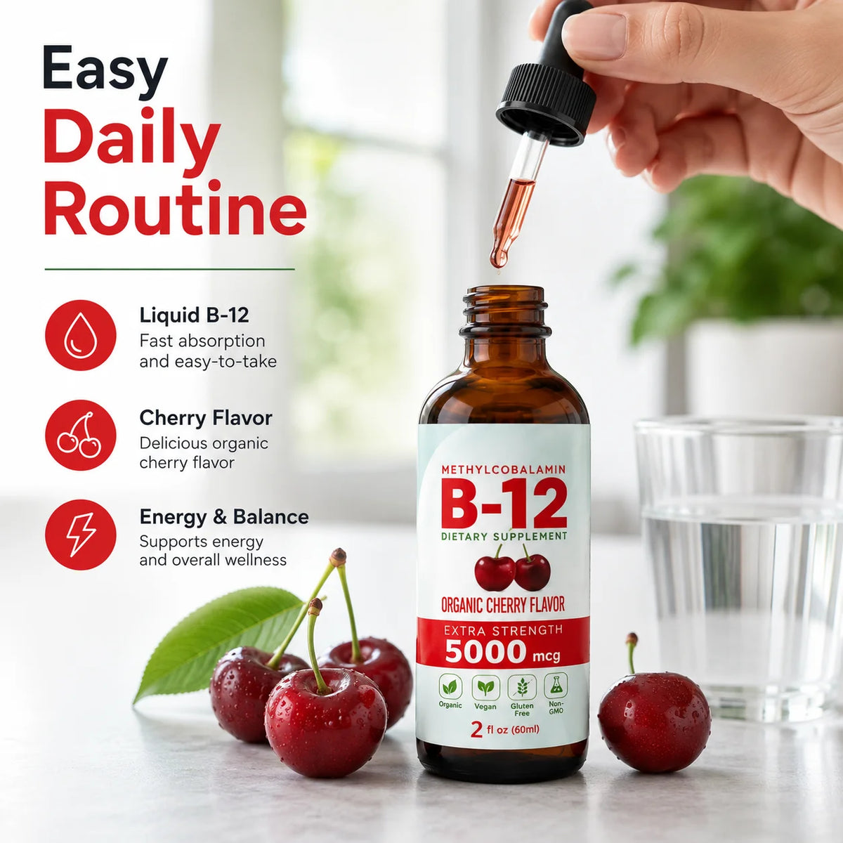Vitamin B12 Drops 5000mcg