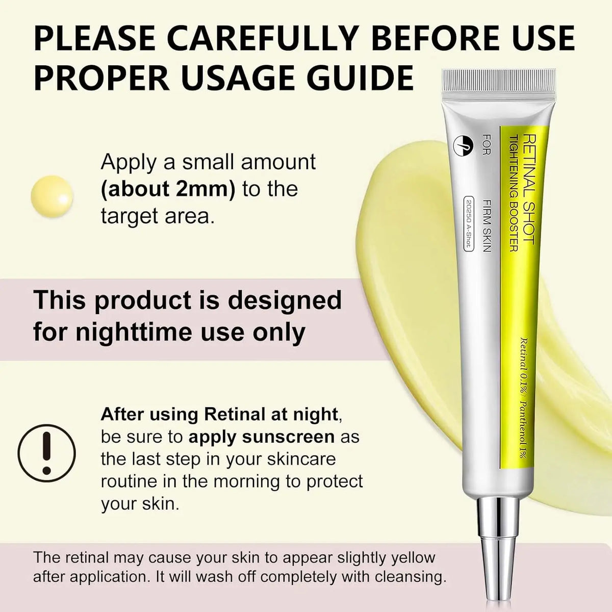 Korean Retinol Face Serum & Eye Cream – Firming, Anti-Wrinkle & Dark Circle Repair