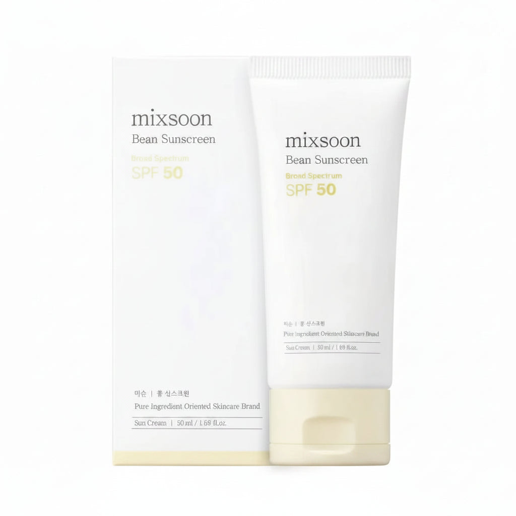 Korean Mixsoon Bean Cream Essence Sunscreen Centella Facial