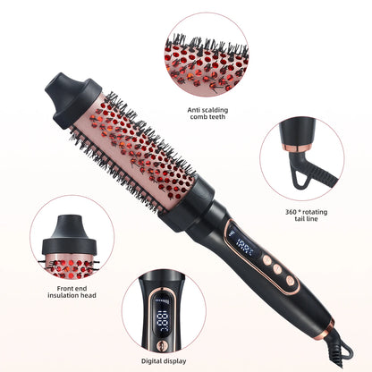 Infrared Heated Curling Brush