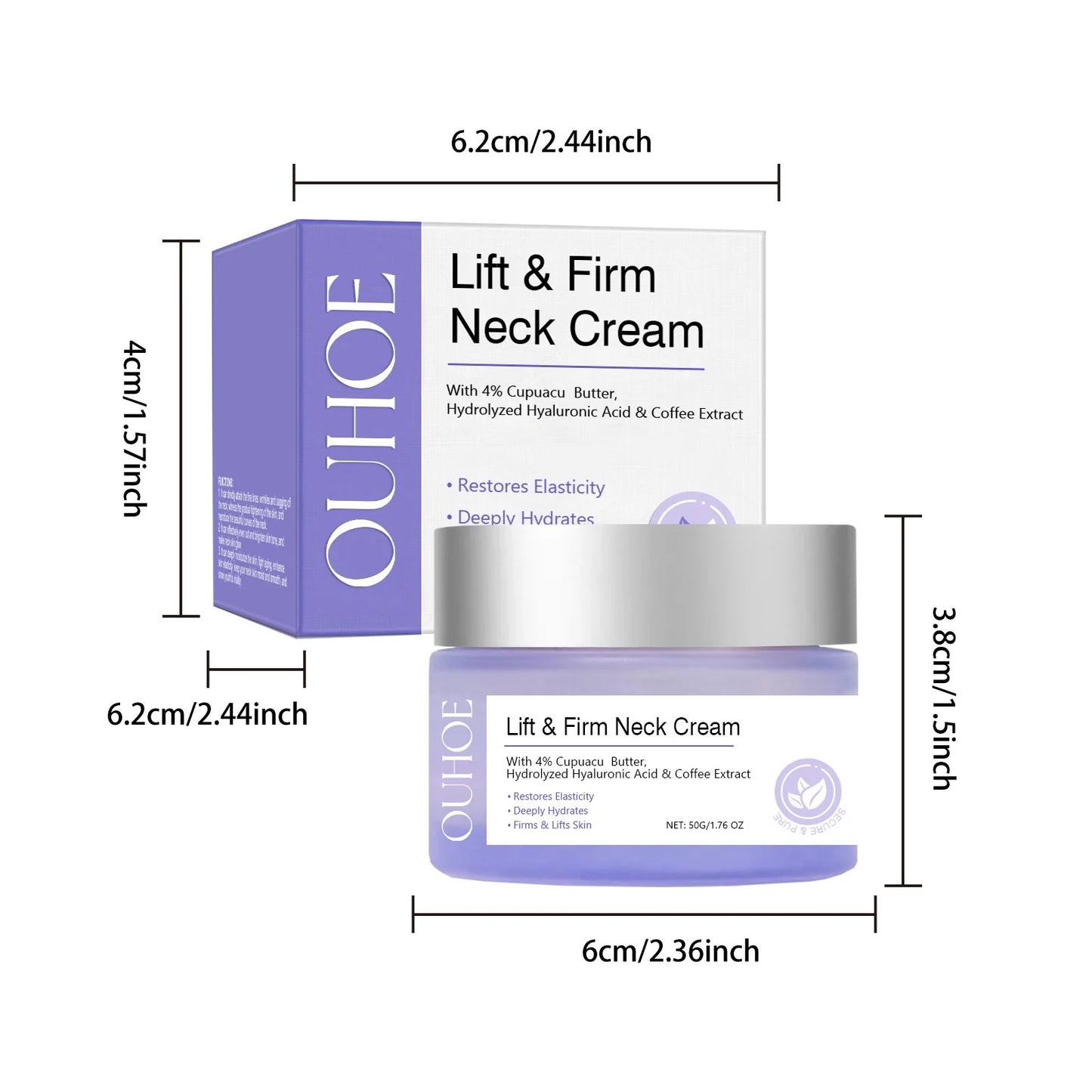 Tighten & Lift Neck Cream – Firming, Anti-Aging & Deep Moisturizing