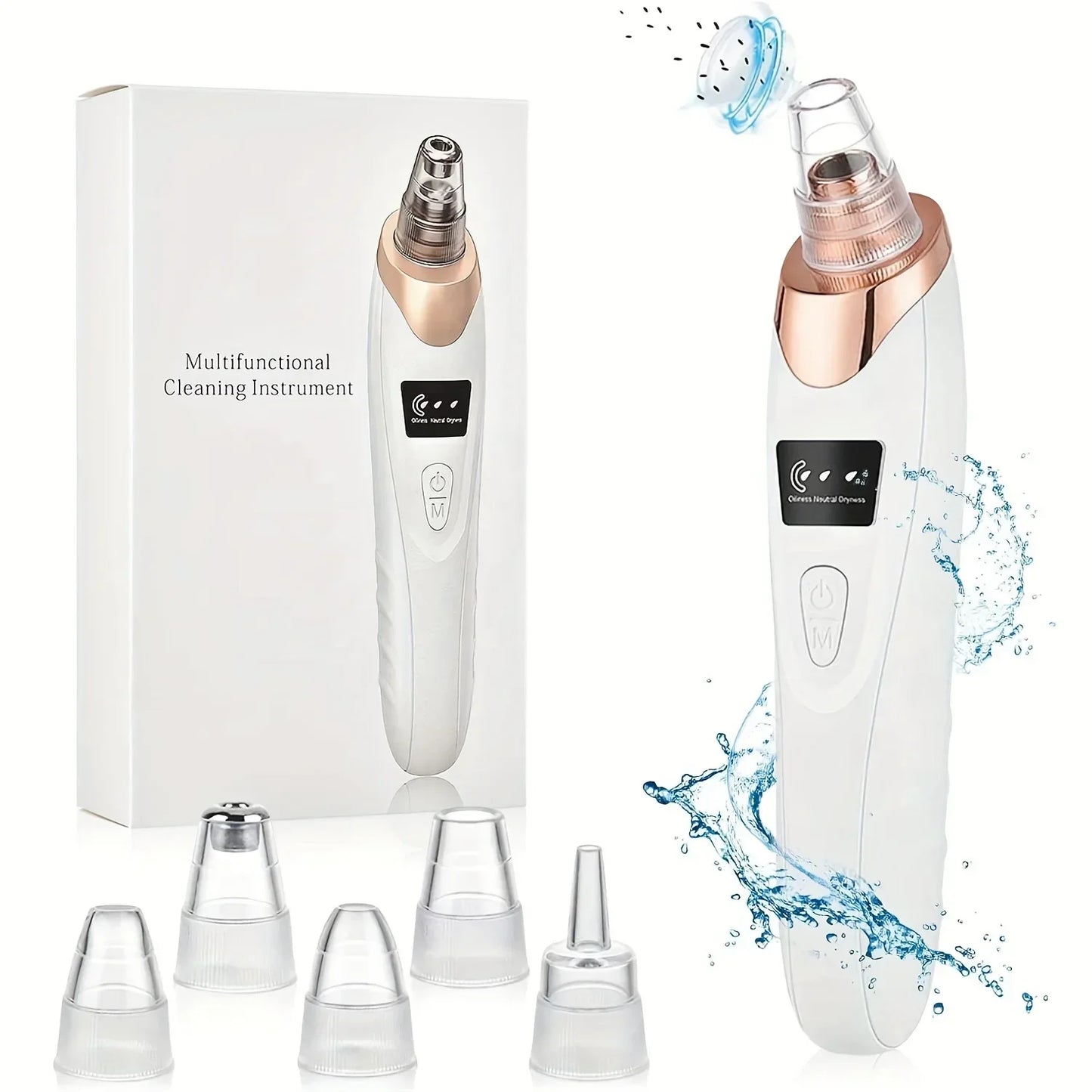 Electric Blackhead Remover Portable USB Facial Pore Cleaner