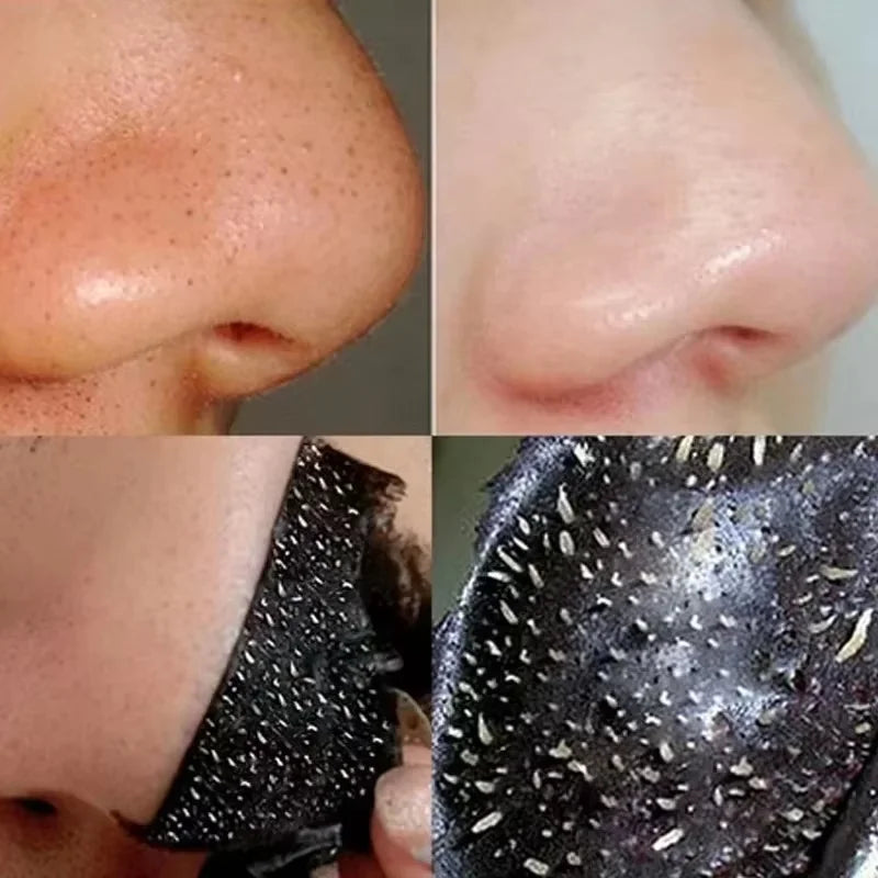 Blackhead Remover Mask Bamboo Charcoal Shrink Pores Acne Black