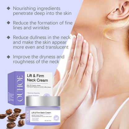Tighten & Lift Neck Cream – Firming, Anti-Aging & Deep Moisturizing