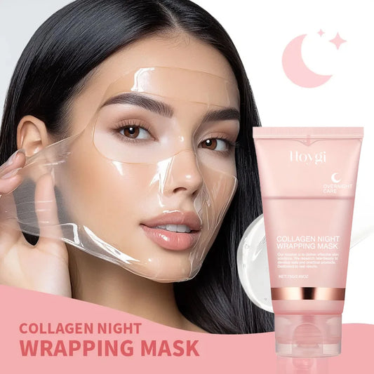 Collagen Overnight Wrapping Peel Off Facial Mask Set Korean