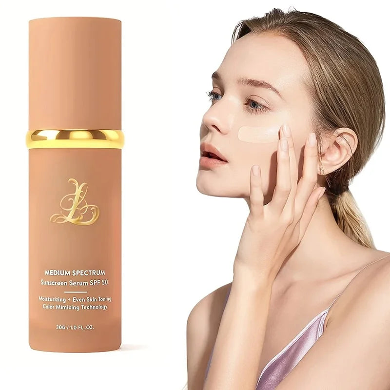 Four-in-one color-changing liquid foundation,with SPF50