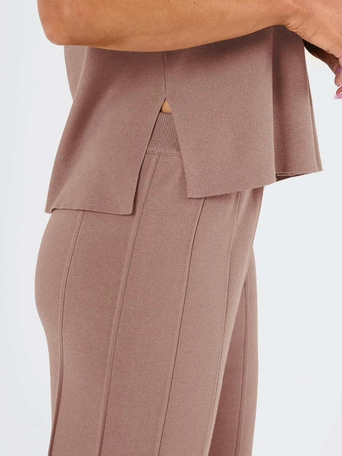 Women's 2-Piece Summer Set – Sleeveless Top & Wide Leg Pants (2025)