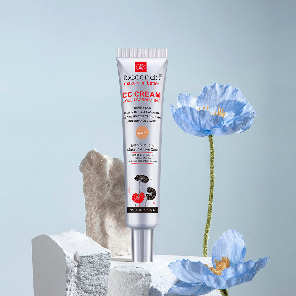 Moisturizing Correcting CC Cream Waterproof Anti-sweat Makeup Before