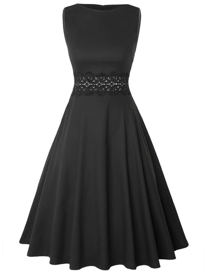 Women's New Retro Style Pocket Pleated Floral